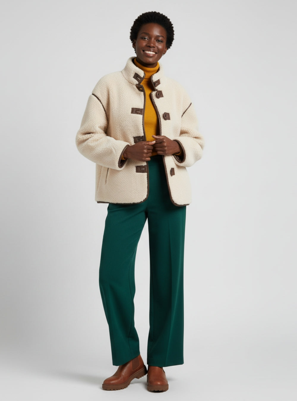 Venero Winter Sherpa Coat