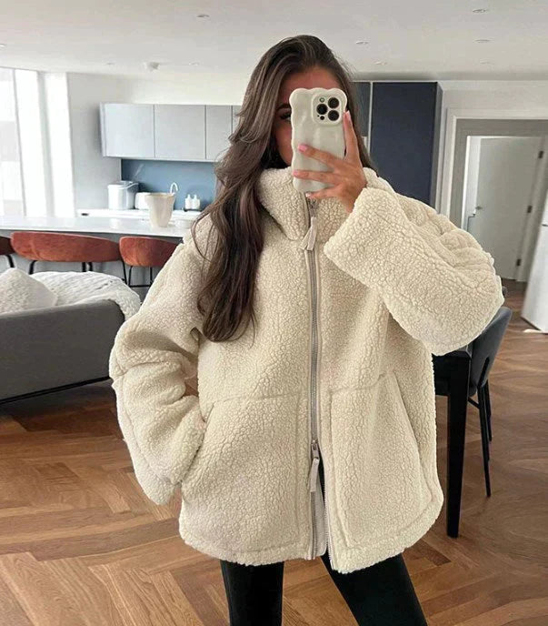 Kuschelige Teddyjacke